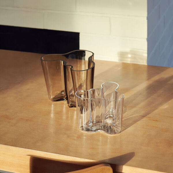 Alvar Aalto Vase 16 cm, linen, Iittala