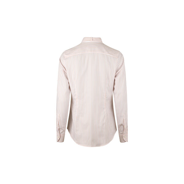Dilba Blouse Bowtie Flyfront, light pink stripe, Stenströms