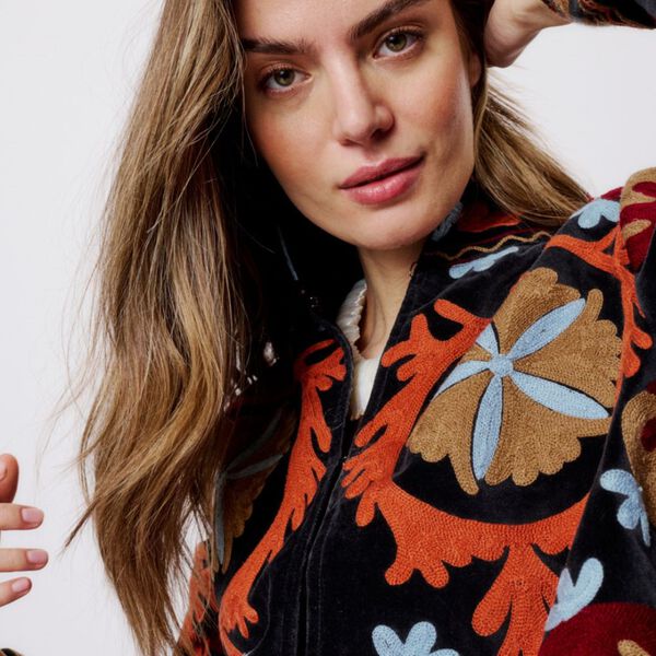 Claudia Jacket, asphalt, Moliin