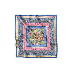 Blue Rose Garden scarf, Flora Danica Denmark