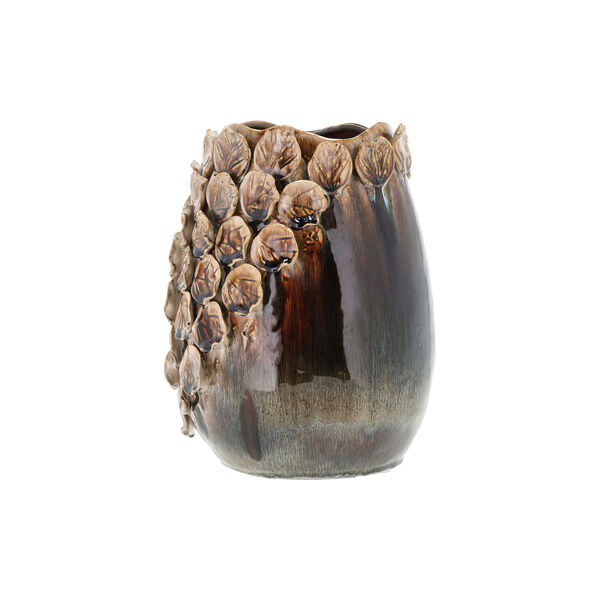 Aug Vase/Flowerpot, major brown Aug Vase/Flowerpot, major brown, Villa Collection