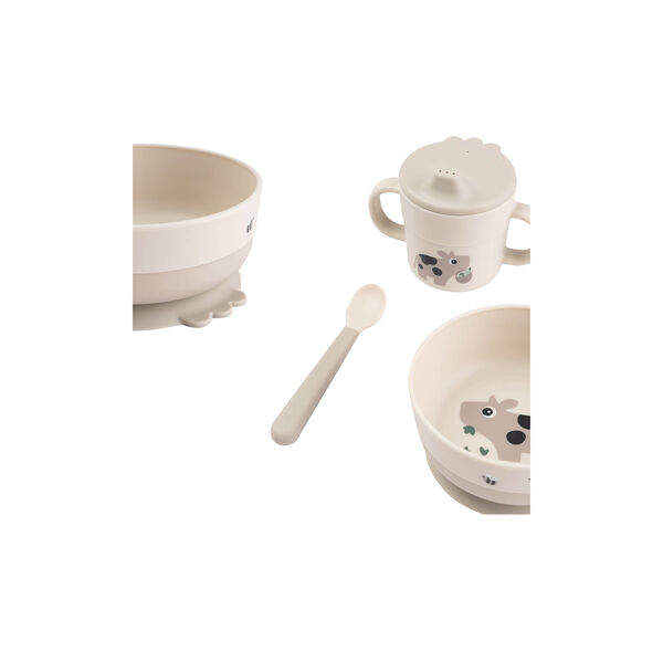 Tiny Farm Foodie First Meal Set with Suction, sand, Done by Deer