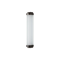 Cabin LED Wall Light 40 cm, weathered brass/frosted, Original BTC