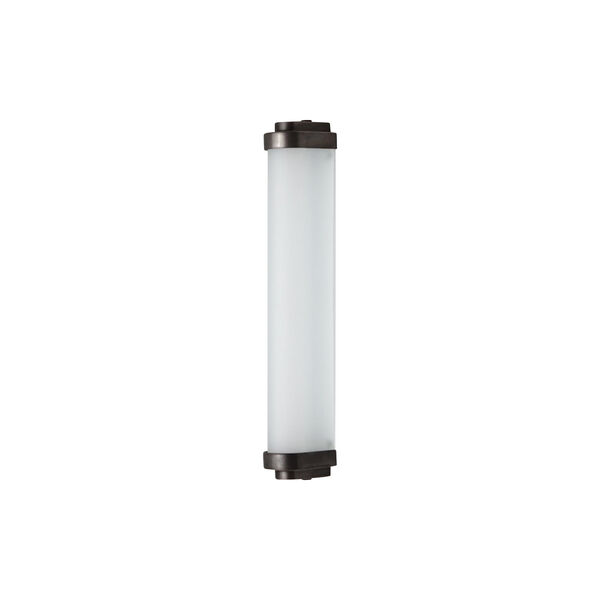 Cabin LED Wall Light 40 cm, weathered brass/frosted, Original BTC