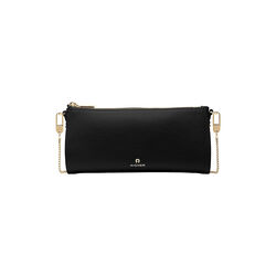 Ivy Mini-Bag S, silver/black, Aigner
