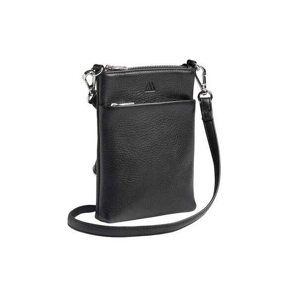 MaiaMBG Mini Cross. Bag Grain, black, Markberg