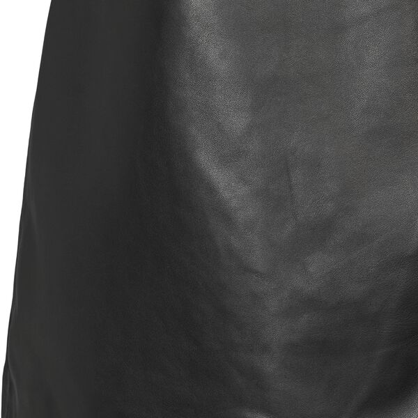 1034PBOKomi leather skirt, black, PBO
