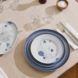 Royal Creatures Plate Ø 19 cm, octopus, Royal Copenhagen