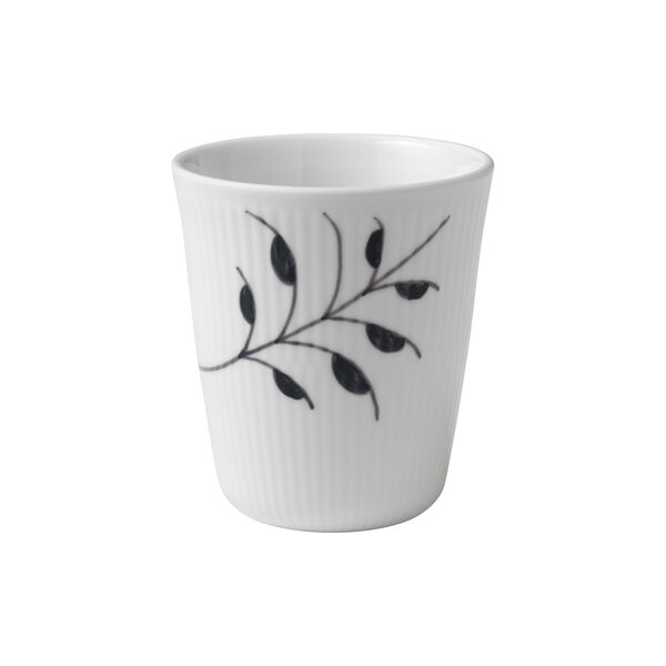 Black Fluted Mega Thermal Cup 29 cl, Royal Copenhagen