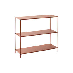 Shelf Low, orange, Abstracta® System