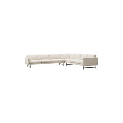 562C Calmo Elements Sofa, Ecriture 0210/black steel, Fredericia Furniture
