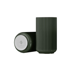 Lyngby Vase, dark green, Lyngby Porcel&aelig;n