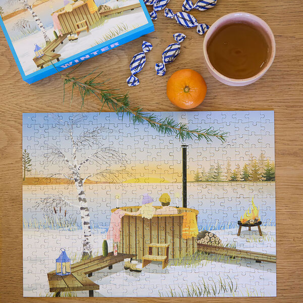 Winter Puzzle 300 pieces, ViSSEVASSE