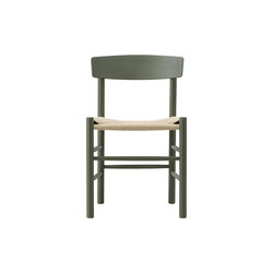 J39 Mogensen Chair, khaki green/natural, Fredericia Furniture
