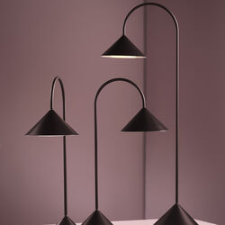 Grasp Portable, matt beetroot, FRANDSEN