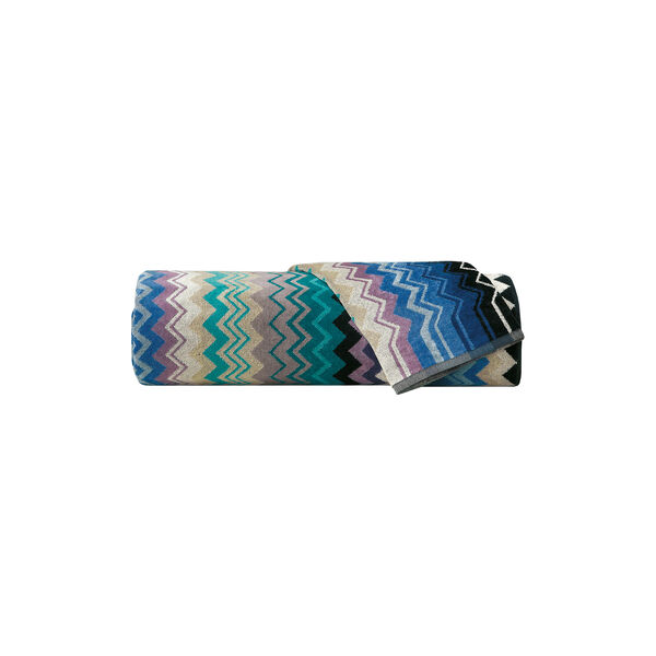 Giacomo Towel, 170 turquoise multi colour Giacomo Towel, 170 turquoise multi colour, Missoni Home