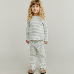 StephieKB T-Shirt Long Sleeve, grey striped, Sofie Schnoor