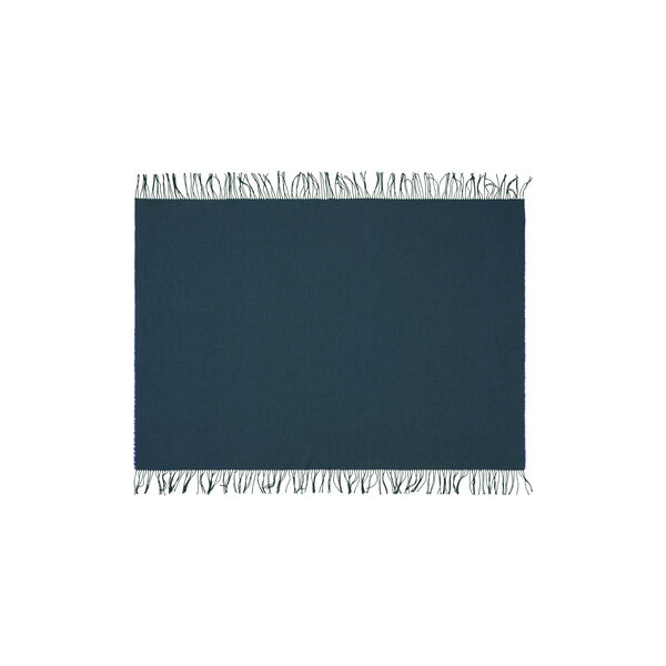 Franja Throw, 01235 green-blue, Silkeborg Uldspinderi