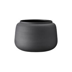 Classic Vase Wide Small, black, Ditte Fischer Copenhagen