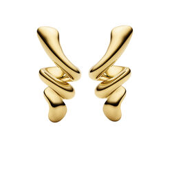 Coil Earrings Small, gold, Maria Black