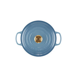 Signature Round Pot &Oslash; 20 cm, chambray, Le Creuset