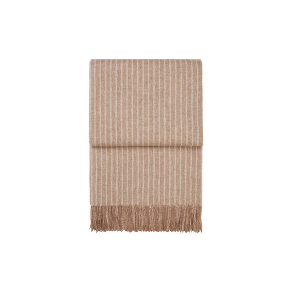 Stripes Throw, camel, ELVANG