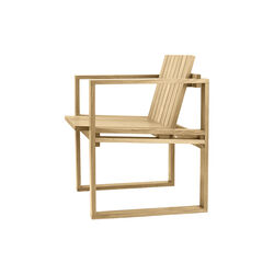 BK10 Dining Chair, untreated teak, Carl Hansen & Søn