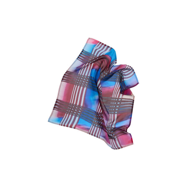 Transparent touch scarf, tartan, BITTE KAI RAND