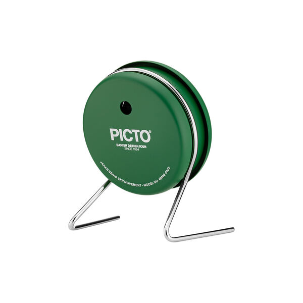 PICTO Table Clock, spring green, PICTO