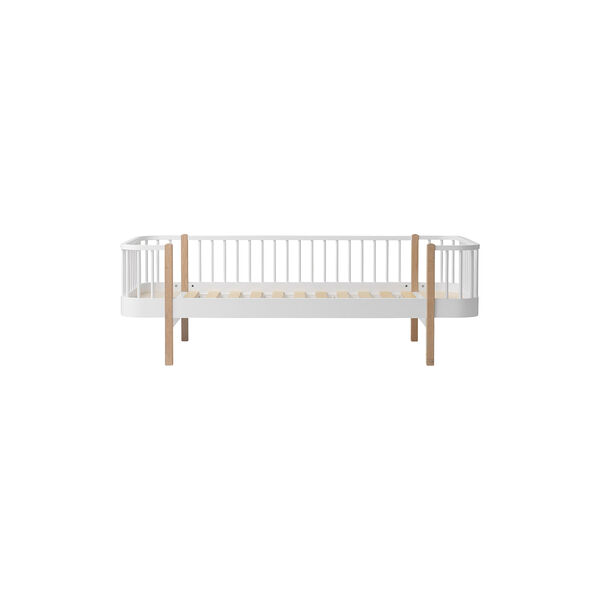 Wood Original Day Bed 90x200 cm, white/oak Wood Original Day Bed 90x200 cm, white/oak, Oliver Furniture