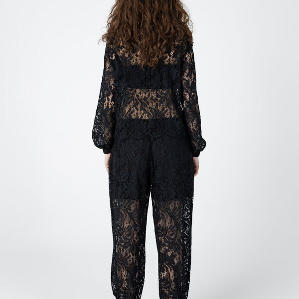 Lace blouse, black, Coster Copenhagen