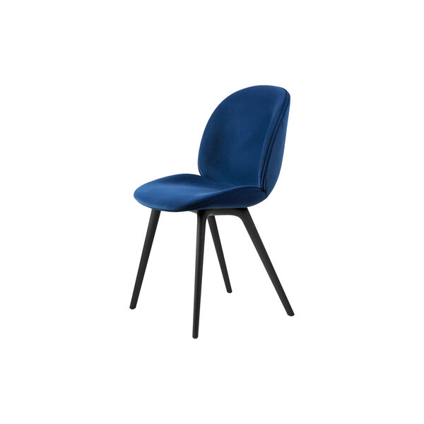 Beetle Dining Chair Fully Upholstered, Sunday 003/black, GUBI
