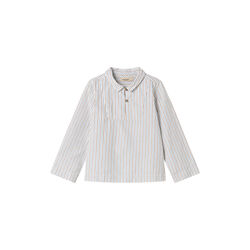 Tovas Shirt, blue iris stripe, MarMar Copenhagen