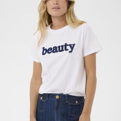OleniSZ T-Shirt, bright white, Saint Tropez
