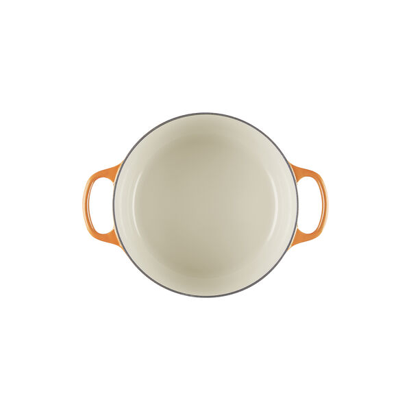 Round cast iron Anniversary round casserole &Oslash; 24 cm, flamme dor&eacute;e, Le Creuset