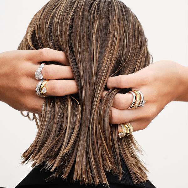 Wave Pave Combo Ring, Philippa Studios