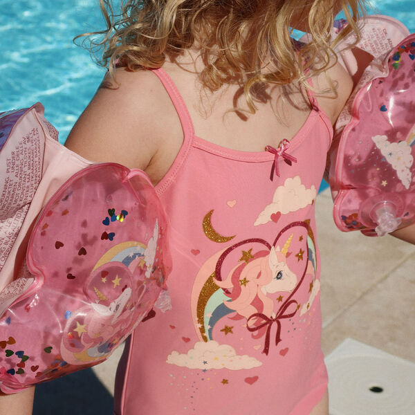 Water Wings Heart Transparent, horn stars, Konges Sløjd