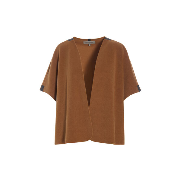 Cropped Fleece Vest for Effortless Layering | Rust, Henriette Steffensen Copenhagen