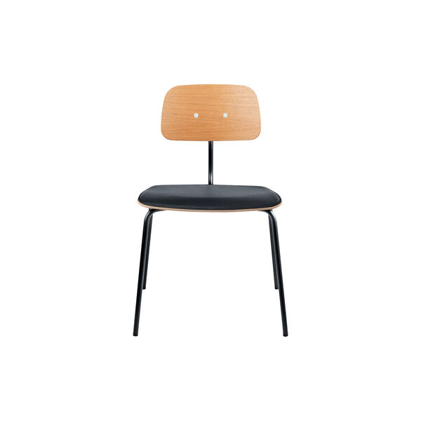 KEVI® 2060 Stacking Chair, oak/black, Montana Furniture