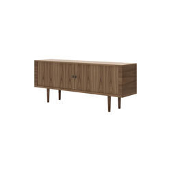 CH825 Credenza Sideboard, oiled walnut, Carl Hansen & Søn