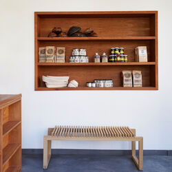 Cutter Bench, oak, Skagerak by Fritz Hansen