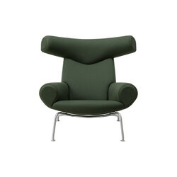 Wegner Ox Chair | Olive | Lounge Chair + Ottoman, Fredericia Furniture