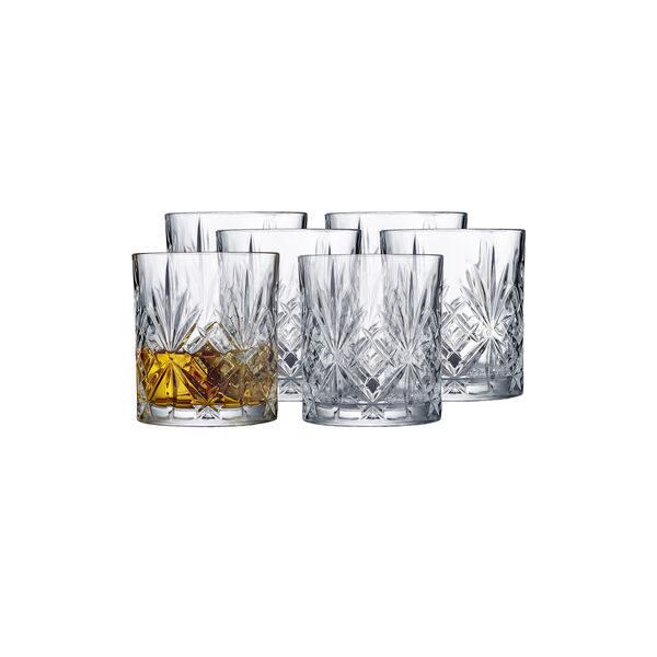 Melodia Whiskeyglass 6 pcs Melodia Whiskeyglass 6 pcs, Lyngby Glas