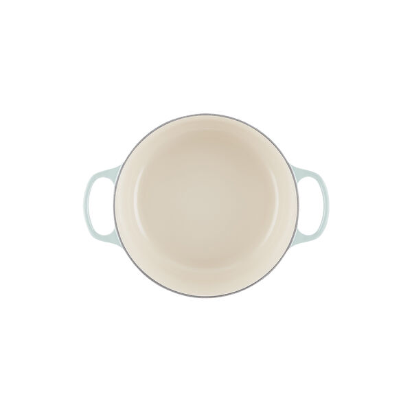 Signature round cast iron pot &Oslash; 26 cm, sea salt, Le Creuset