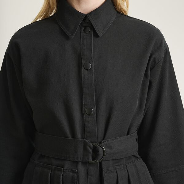 Hayato long jacket, black, BITTE KAI RAND