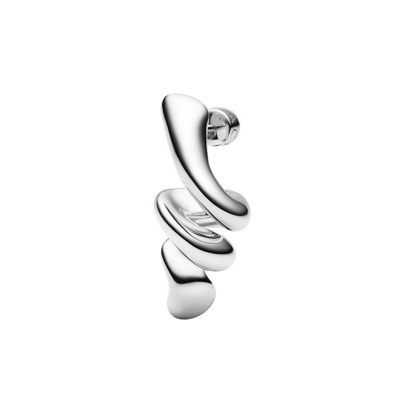 Coil Earrings Small, silver Coil Earrings Small, silver, Maria Black