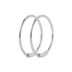 Basic Hoops, silver, Maria Black