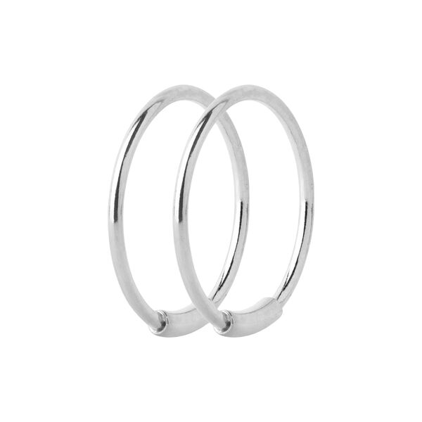 Basic Hoops, silver, Maria Black