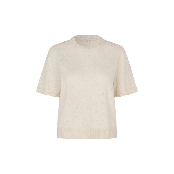 Amala Knit SS O-Neck, tofu, Second Female
