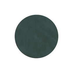Nupo glass mat Circle, dark green, LIND DNA